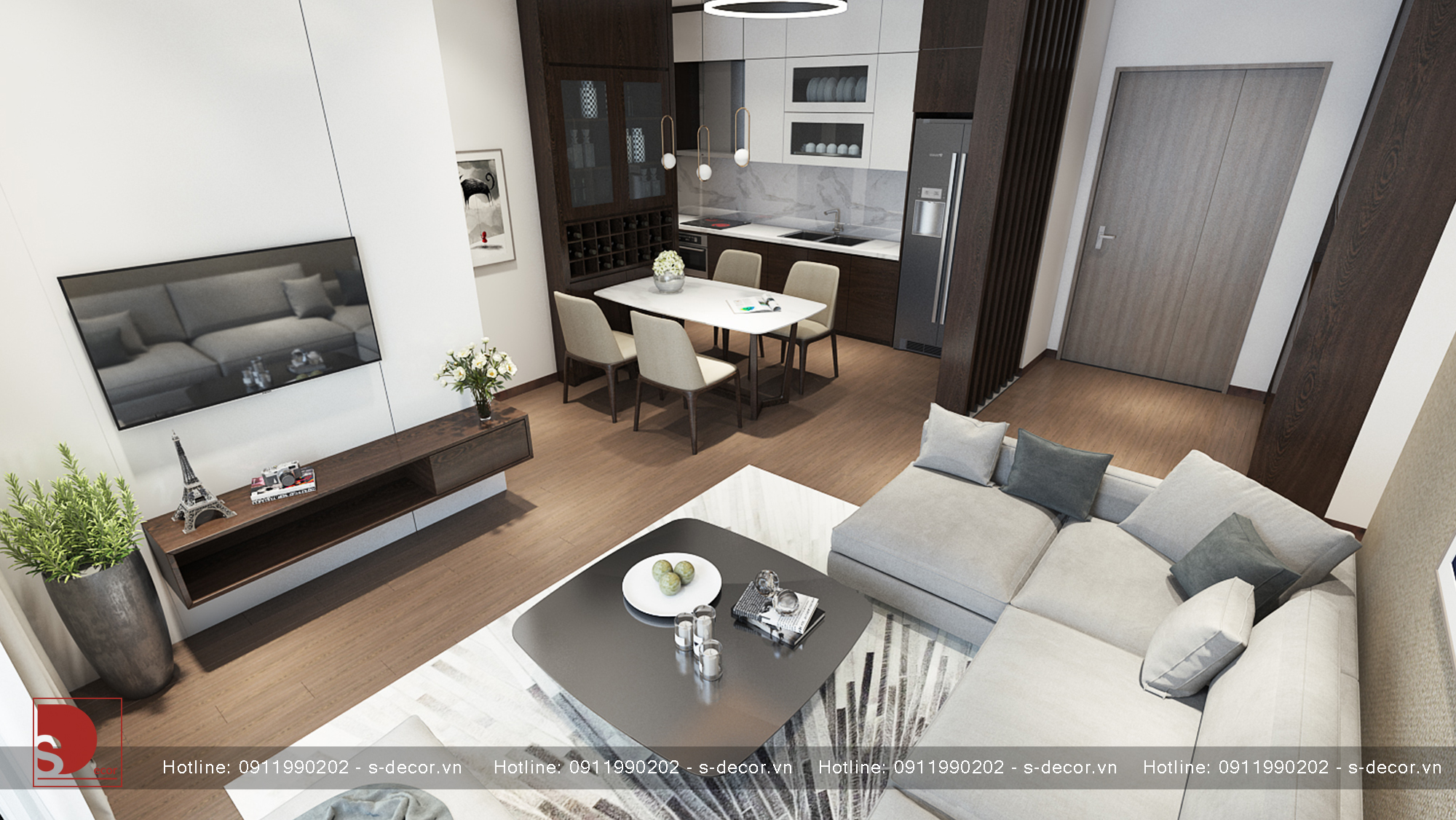 Những ý tưởng thiết kế nội thất chung cư diện tích nhỏ như trong năm 2024 sẽ mang lại cho quý khách không gian sống đầy tiện nghi và ấm cúng. Với sự sáng tạo và tinh tế trong thiết kế, không gian trong căn hộ sẽ được tối ưu hóa để giúp quý khách tận dụng tối đa diện tích căn hộ.
