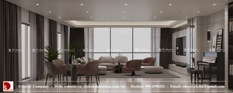 Thiết kế nội thất kết hợp thiết kế nha khoa